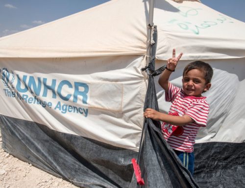A donation to UNHCR